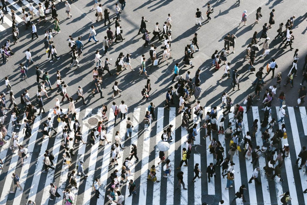people finding balance on the crossroads of life's seasons