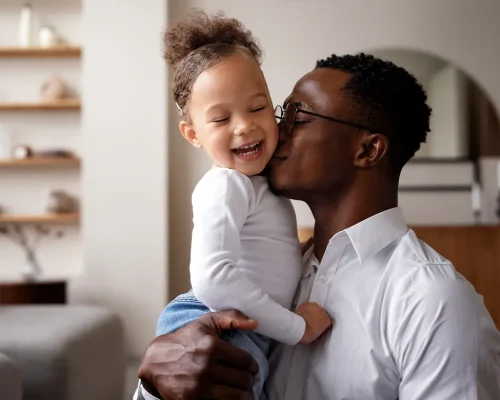 remote working parent and intentional parenting